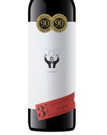 (image for) 3 Rings Barossa Shiraz 2021